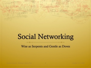 Slide01 - Social Networking